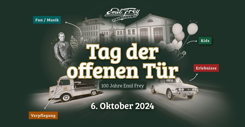 Degustation im Clubraum des Emil Frey Classics Center