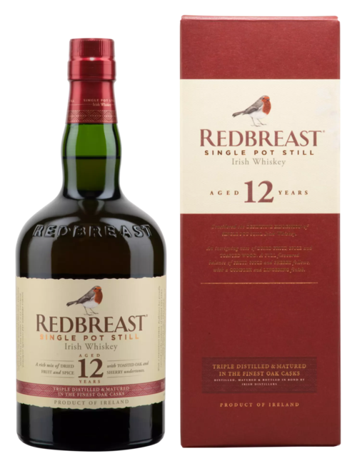 Redbreast 12 years
Irish Pure Pot Still Whiskey (Grain)