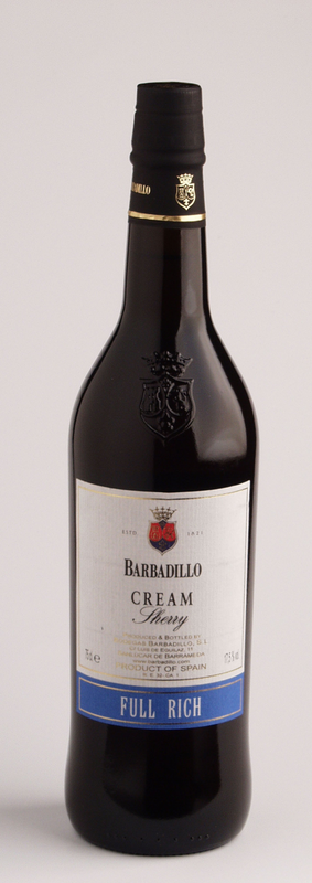 Sherry Cream sweet
Barbadillo, Sanlúcar de Barrameda
