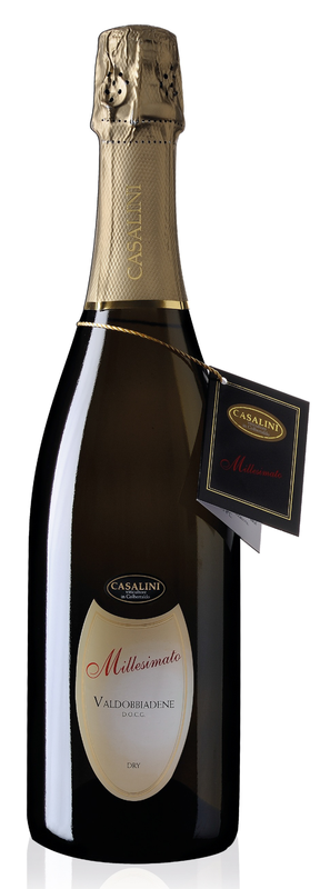 Prosecco Valdobbiadene DOCG, dry
Millesimato, Andrea Casalini