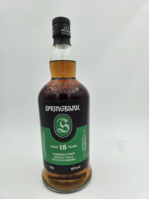Springbank 15 years old
Campbeltown Single Malt
Limitierte Stückzahl, Zuteilung vorbehalten