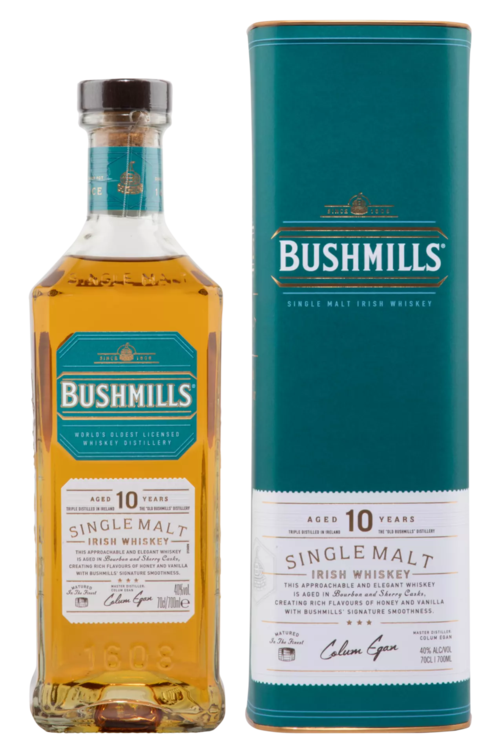 Bushmills 10 years old
Irish Single Malt