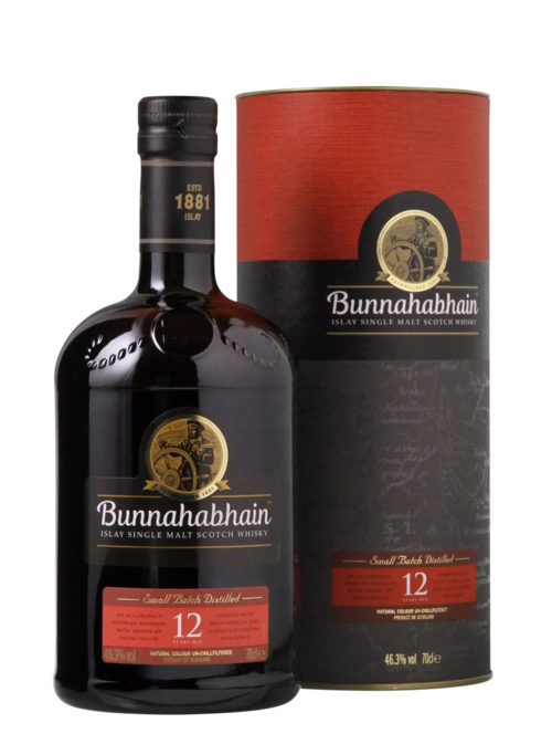 Bunnahabhain 12 years old
Single Islay Malt