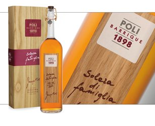 Grappa Poli Barrique 2000
Jacopo Poli, in Holzkiste