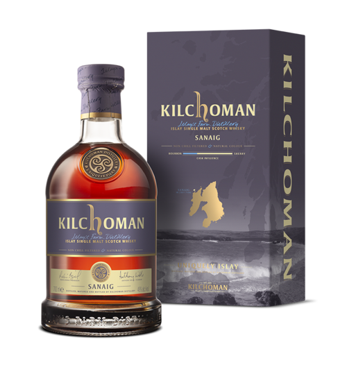 Kilchoman Sanaig
Single Isle of Islay Malt
80% Sherry Cask 20% Bourbon