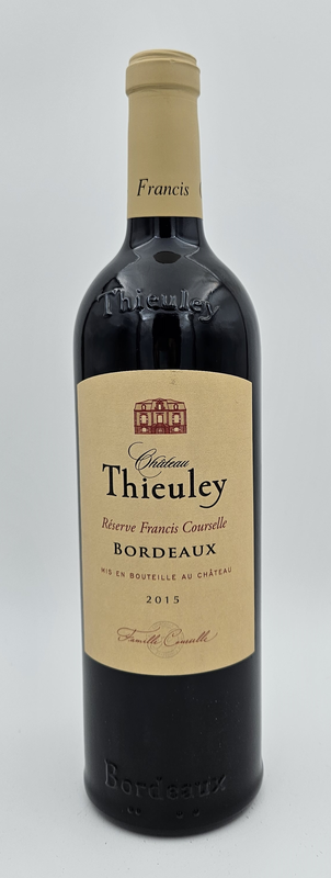 Bordeaux Rouge AOC, Réserve Francis Courselle
Château Thieuley