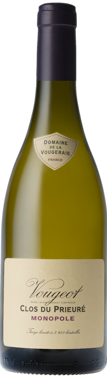 Vougeot "Clos Blanc du Prieuré" AOC
Domaine de la Vougeraie