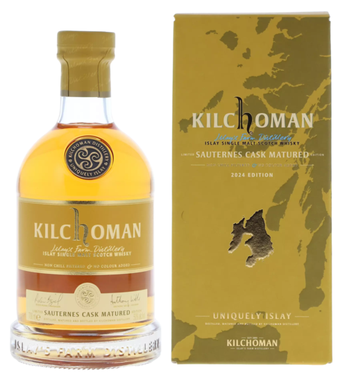 Kilchoman Single Malt Sauternes Cask 2024
Islay Single Malt Scotch Whisky