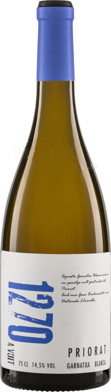 1270 a vuit Blanc, DOQ Priorat, Bio
Garnacha Blanca
Celler Hidalgo Albert