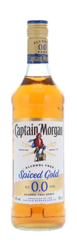 Captain Morgan Original Spiced Gold Alkoholfrei 0.0%
Rum Based Spirit Drink 
