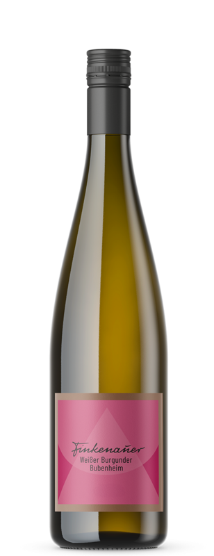 Finkenheim Weisser Burgunder
Deutscher Qualitätswein trocken, Bio
Weingut Finkenauer-Franz GbR, Bubenheim