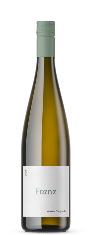 Franz Weisser Burgunder
Deutscher Qualitätswein trocken, Bio
Weingut Finkenauer-Franz GbR, Bubenheim