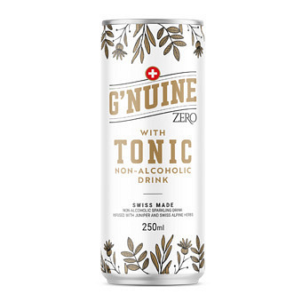 G'nuine Zero Gin mit Tonic 
alkoholfrei
