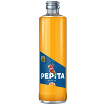 Pepita Orange Glasflaschen
